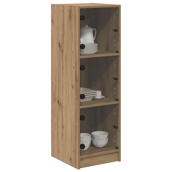 vidaXL Haut Armoire Ch&ecirc;ne artisanal 35 x 37 x 109 cm Bois d'ing&eacute;nierie