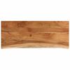 vidaXL Dessus de table 100x40x2,5 cm rectangulaire bois massif acacia