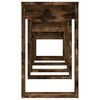 vidaXL Tables gigognes 3 pcs Chêne fumé Bois d'ingénierie