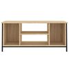 vidaXL Meuble TV chêne sonoma 102x35x45 cm bois d'ingénierie