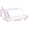 vidaXL &Eacute;tag&egrave;re &agrave; magazines avec &eacute;tag&egrave;re Ch&ecirc;ne Sonoma 65 x 53 x 28,5 cm