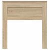 vidaXL Tête de lit Chêne Sonoma 90 cm Bois d'ingénierie