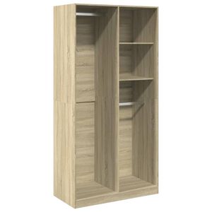 vidaXL Garde-robe Ch&ecirc;ne sonoma 100x50x200 cm Agglom&eacute;r&eacute;