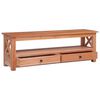 vidaXL Meuble TV 115x30x40 cm Bois d'acajou massif