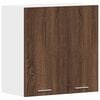 vidaXL Armoire suspendue Lyon Ch&ecirc;ne brun 60x31x60 cm bois d'ing&eacute;nierie