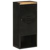 vidaXL Armoire de salle de bain 40x27x90 cm fer et bois de manguier