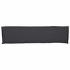 vidaXL Set de coussins de palette 2 pcs Noir 150 x 40 x 8 cm