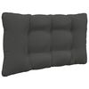 vidaXL Coussin de canap&eacute; d'ext&eacute;rieur 2 pcs Anthracite Polyester