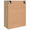 vidaXL Armoires Murailles 2 pcs ch&ecirc;ne artisanal 69,5 x 34 x 90 cm