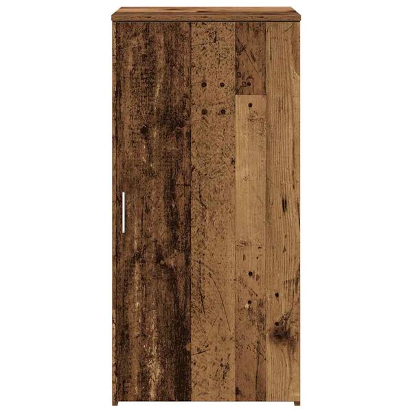 vidaXL Armoire rangement vieux bois 50x45x103,5 cm bois d&rsquo;ing&eacute;nierie