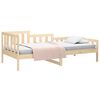vidaXL Lit de jour sans matelas 90x190 cm bois de pin massif