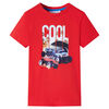 T-shirt pour enfants rouge 92