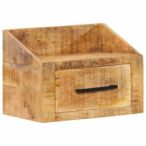 vidaXL Cabinet de chevet Marron 40 x 30 x 30 cm Bois de mangue massif