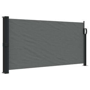 vidaXL Store lat&eacute;ral r&eacute;tractable Anthracite 100x300 cm