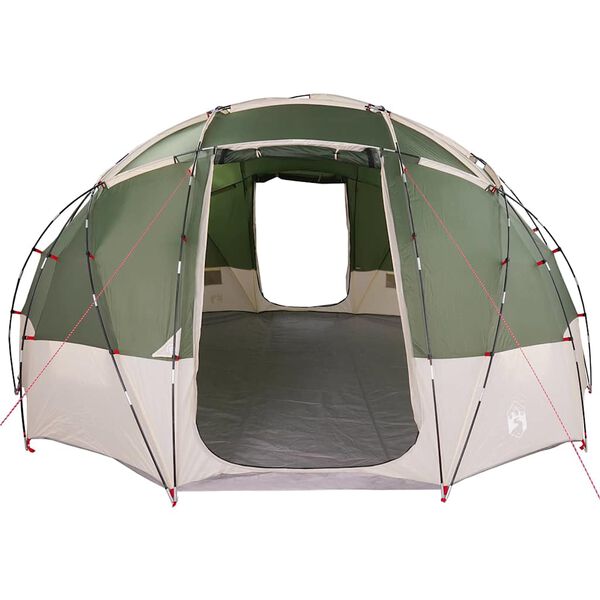 vidaXL Tente de camping avec toit Vert 475 x 475 x 235 cm Polyester