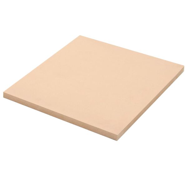 vidaXL Plaques de MDF 2 pcs Carr&eacute; 60x60 cm 25 mm