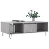 vidaXL Table basse sonoma gris 104x60x35 cm bois d'ingénierie