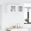 vidaXL Armoire suspendue Blanc 80 x 31 x 40 cm Bois d'ing&eacute;nierie