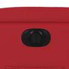 vidaXL Fauteuil inclinable &eacute;lectrique Rouge Similicuir