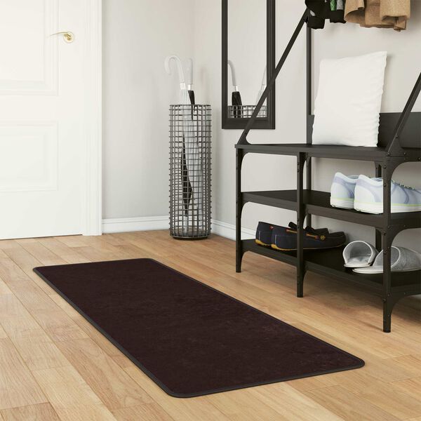 vidaXL Coureur de Tapis MARSA Anthracite 150 x 50 cm Polyester et PVC