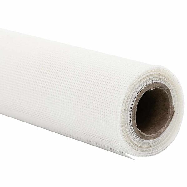 vidaXL Moustiquaire Blanc 112 x 1000 cm Acier