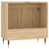 vidaXL Armoire de bain ch&ecirc;ne sonoma 58x33x60 cm bois d'ing&eacute;nierie