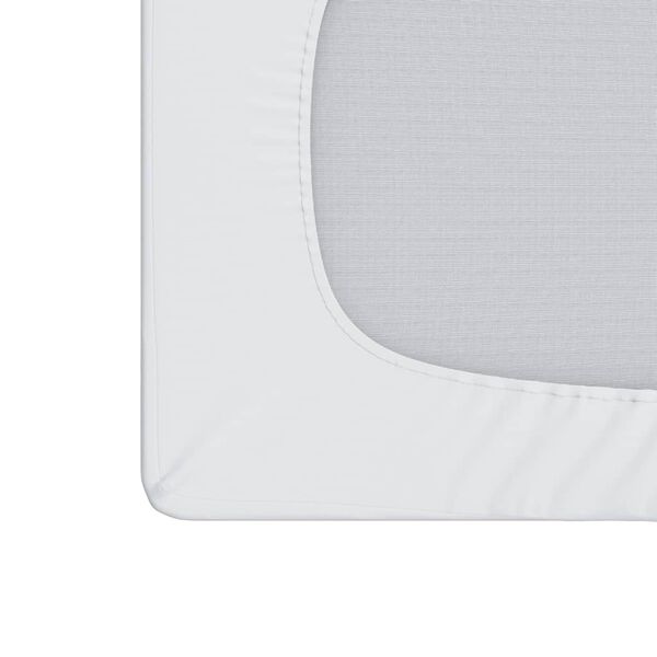 vidaXL Prot&egrave;ge-matelas blanc 120x200 cm imperm&eacute;able