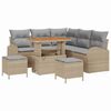 vidaXL Ensemble de canap&eacute; de jardin 8 pc 7-Nombre de places
