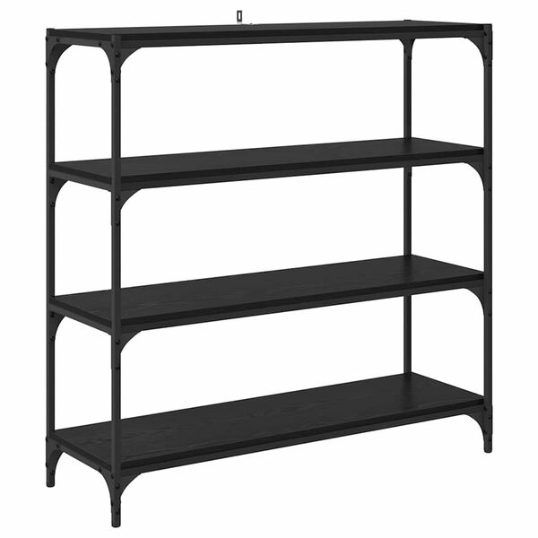 vidaXL Biblioth&egrave;que Ch&ecirc;ne noir 100 x 33 x 100 cm