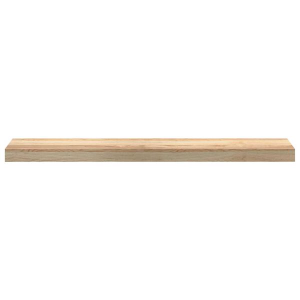 vidaXL Appuis de fenêtre 2 pcs non traité 90x15x2 cm bois chêne massif