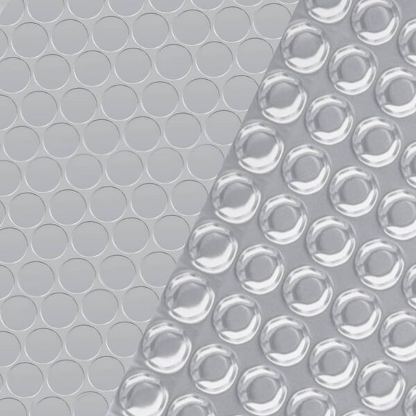 vidaXL Couverture de piscine Argenté 450x220 cm PE