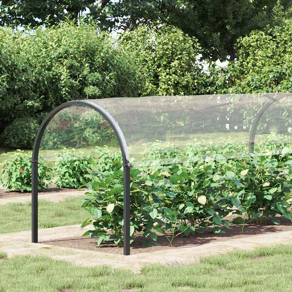 vidaXL Couverture v&eacute;g&eacute;tale avec &oelig;illets 2x10 m PVC