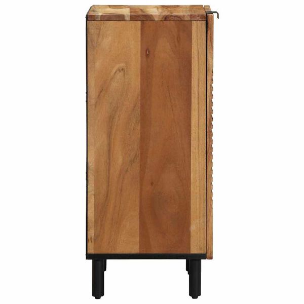 vidaXL Buffet avec &eacute;tag&egrave;re Marron 40 x 33 x 75 cm Bois d'acacia massif