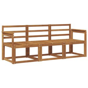 vidaXL Ensemble de canap&eacute;s d'ext&eacute;rieur 3 pcs Naturel