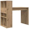 vidaXL Bureau Ch&ecirc;ne artisanal 108 x 55 x 103.5 cm Bois d'ing&eacute;nierie