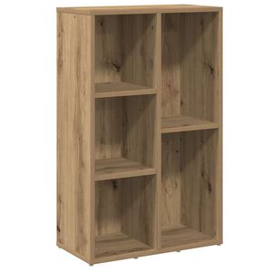 vidaXL Biblioth&egrave;que ch&ecirc;ne artisanal 50x25x80 cm bois d'ing&eacute;nierie