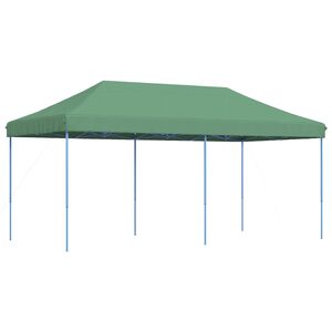 vidaXL Tente de f&ecirc;te Vert 292 x 580 x 315 cm Tissu Oxford