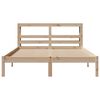 vidaXL Cadre de lit sans matelas 150x200 cm bois de pin massif