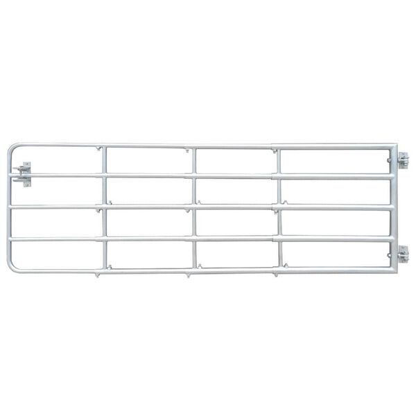 Portail 300 x 90 cm Acier galvanis&eacute;