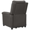 vidaXL Fauteuil de massage inclinable Gris fonc&eacute; Tissu