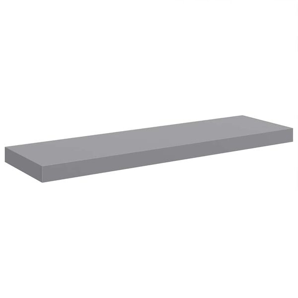 vidaXL &Eacute;tag&egrave;re flottante murale gris 80x23,5x3,8 cm MDF