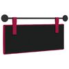 vidaXL T&ecirc;te de lit suspendue Bordeaux 110 x 55 x 7 cm Velours