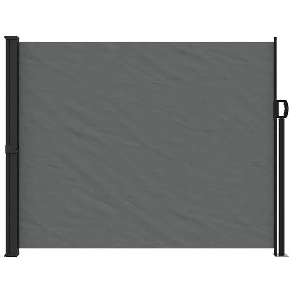 vidaXL Store lat&eacute;ral r&eacute;tractable Anthracite 160 x 300 cm