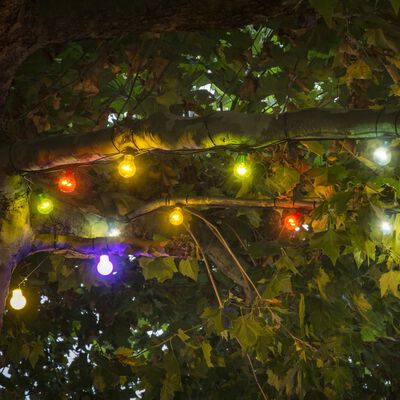 KONSTSMIDE Guirlande lumineuse avec 10 ampoules Multicolore