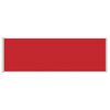 vidaXL Auvent lat&eacute;ral r&eacute;tractable de patio 200x600 cm Rouge