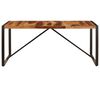 vidaXL Table de salle à manger 180x90x75 cm Bois de Sesham solide