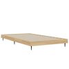 vidaXL Cadre de lit sans matelas ch&ecirc;ne sonoma 90x200 cm