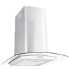 vidaXL Hotte murale 60 cm Acier inoxydable 756 m&sup3;/h LED