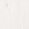 vidaXL Buffet haut Blanc 37x34x110 cm Bois massif de pin