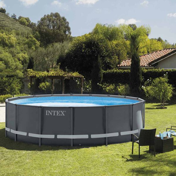 Intex Ensemble de piscine ronde Ultra XTR Frame 488 x 122 cm 26326GN